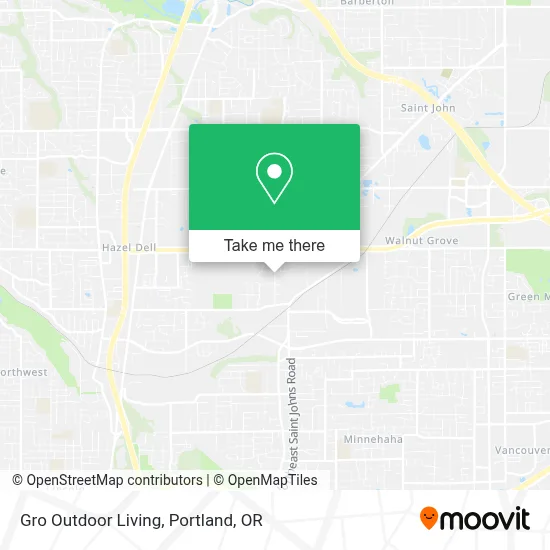 Gro Outdoor Living map