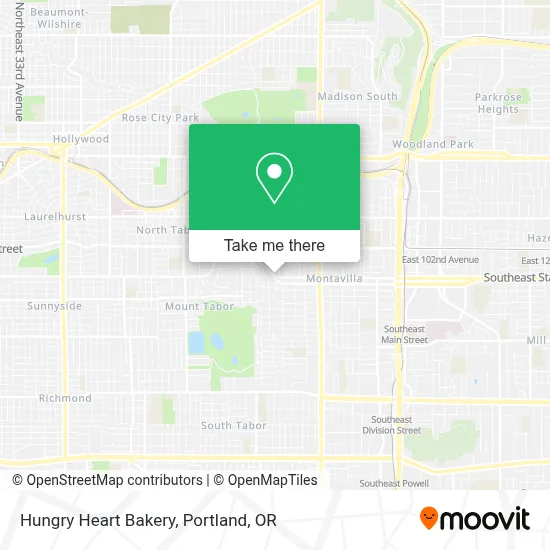Hungry Heart Bakery map