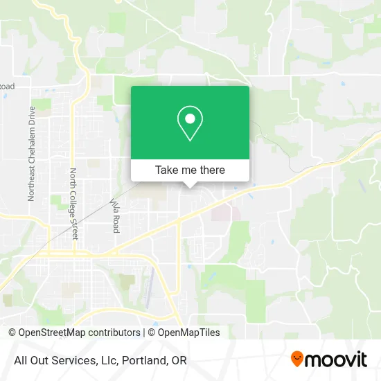 All Out Services, Llc map