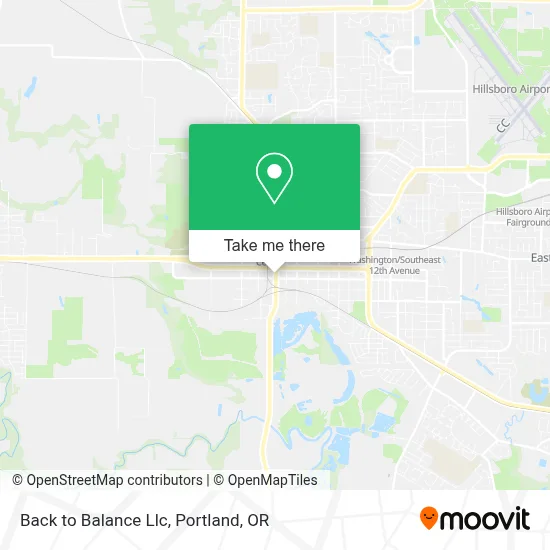 Back to Balance Llc map