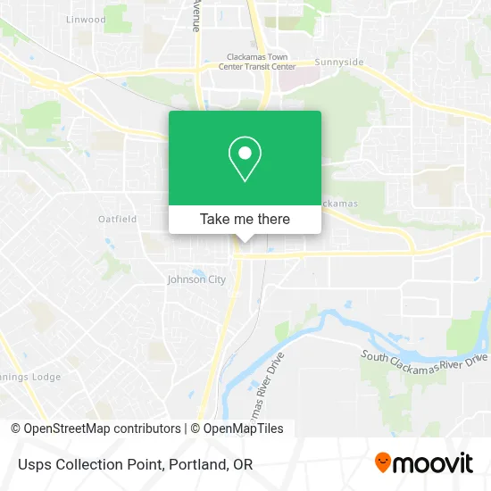 Usps Collection Point map