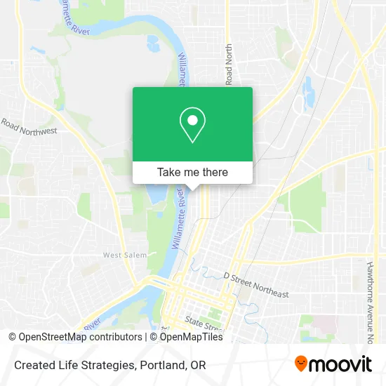 Created Life Strategies map