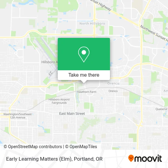 Early Learning Matters (Elm) map