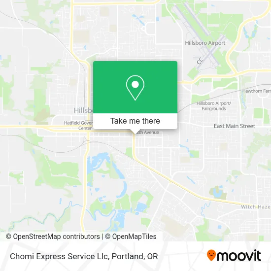 Chomi Express Service Llc map