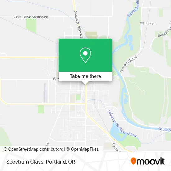 Spectrum Glass map