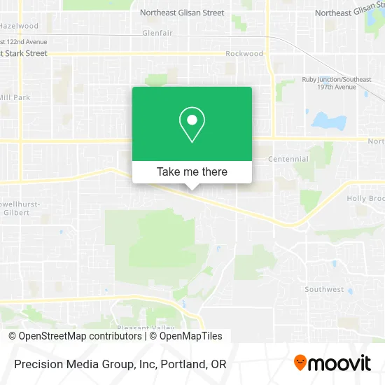 Precision Media Group, Inc map
