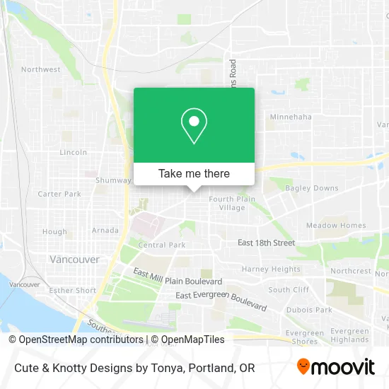 Cute & Knotty Designs by Tonya map
