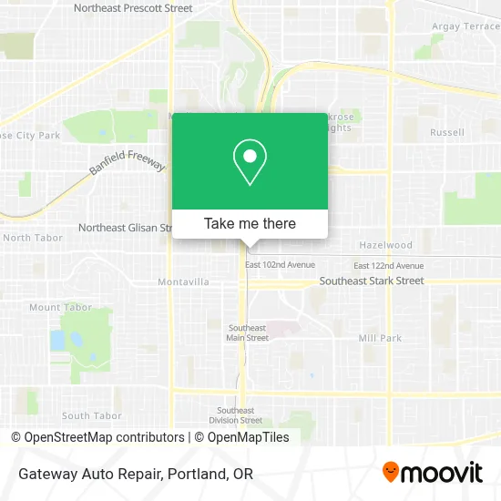 Gateway Auto Repair map