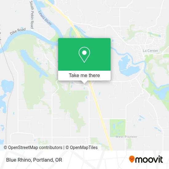 Blue Rhino map