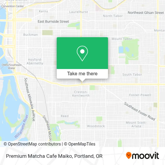 Premium Matcha Cafe Maiko map