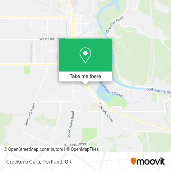 Crocker's Cars map