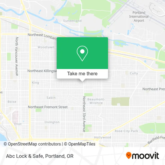 Abc Lock & Safe map