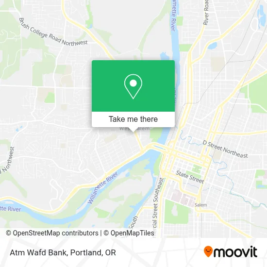 Atm Wafd Bank map