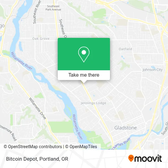 Bitcoin Depot map