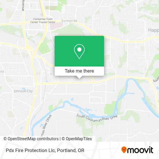 Pdx Fire Protection Llc map