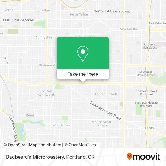 Badbeard's Microroastery map