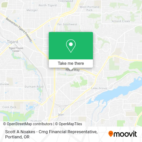 Scott A Noakes - Cmg Financial Representative map
