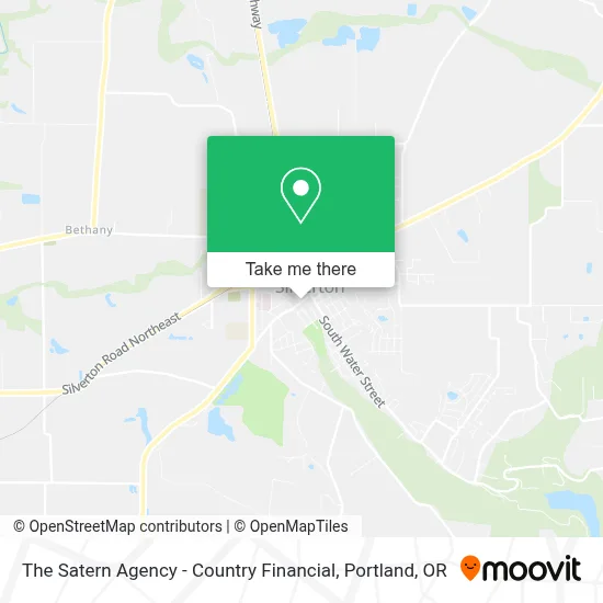 The Satern Agency - Country Financial map