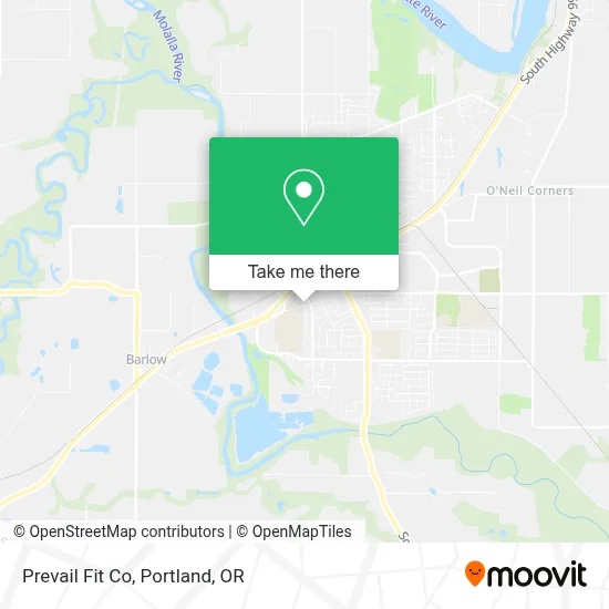 Prevail Fit Co map