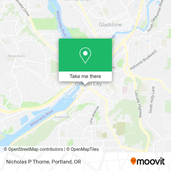 Nicholas P Thorne map