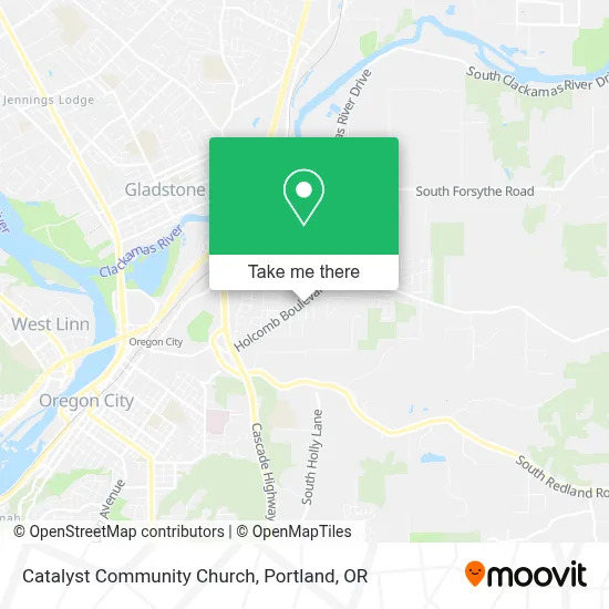 Catalyst Community Church map