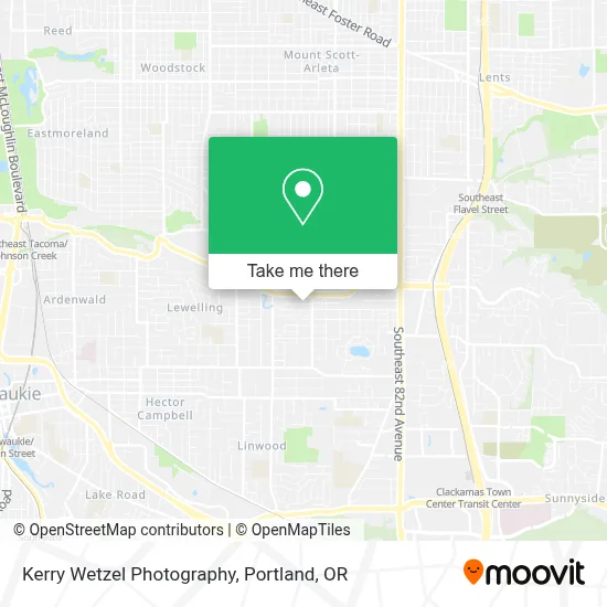 Kerry Wetzel Photography map