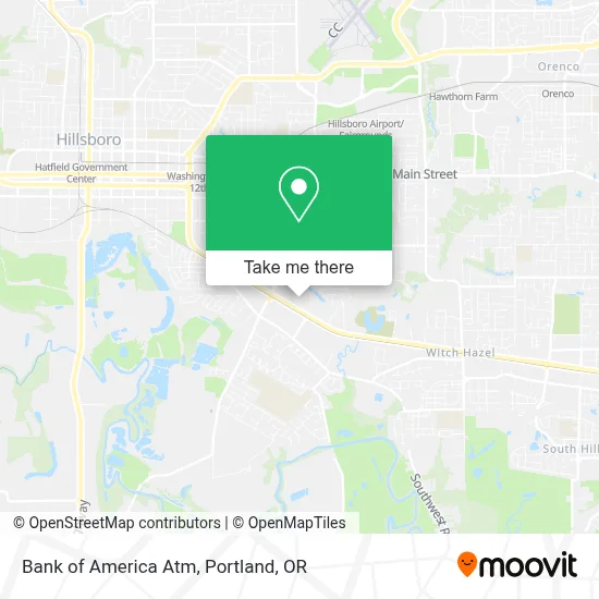 Bank of America Atm map