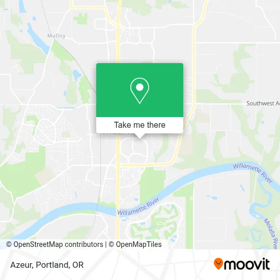 Azeur map