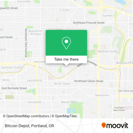 Bitcoin Depot map