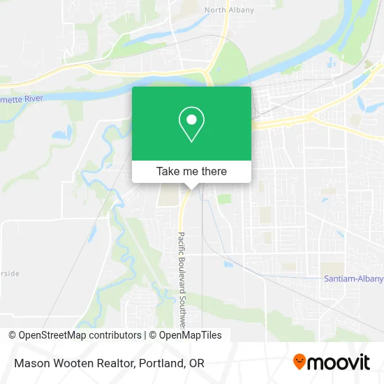 Mason Wooten Realtor map