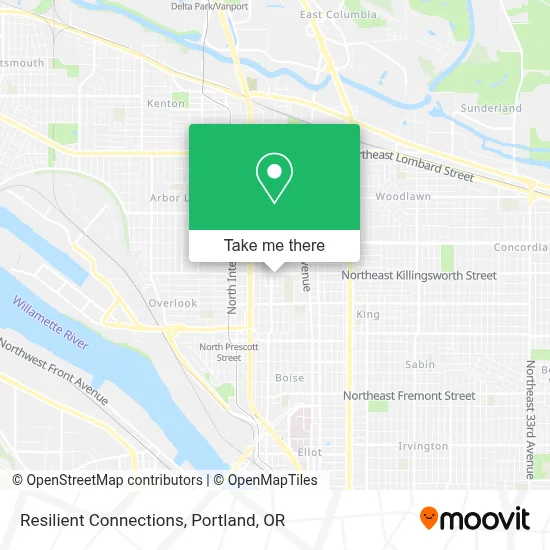 Resilient Connections map