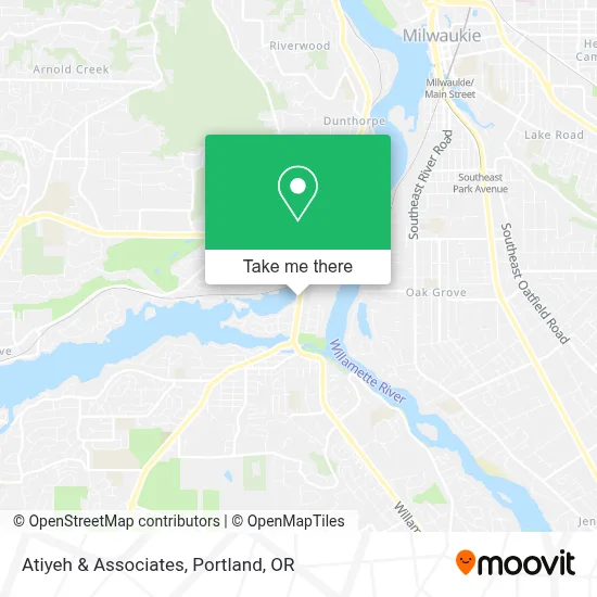 Atiyeh & Associates map