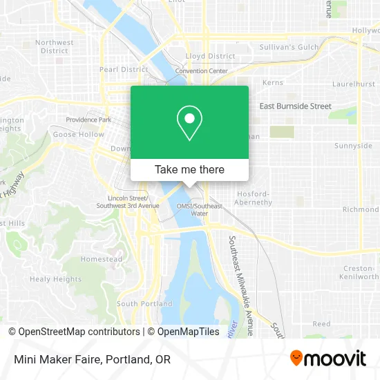 Mini Maker Faire map