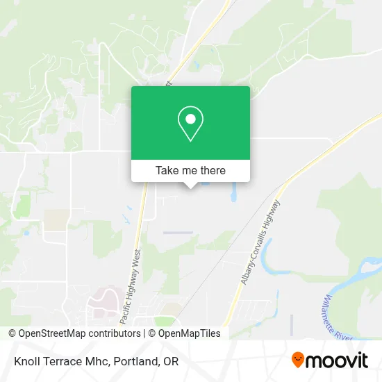 Knoll Terrace Mhc map
