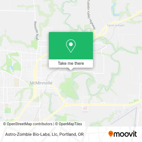 Astro-Zombie Bio-Labs, Llc map