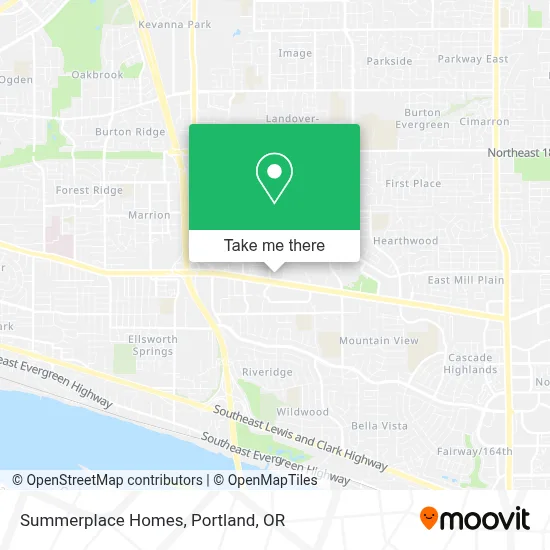 Summerplace Homes map