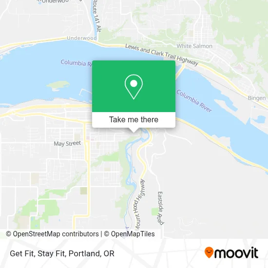 Get Fit, Stay Fit map