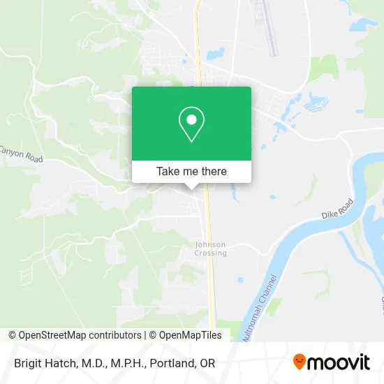 Brigit Hatch, M.D., M.P.H. map