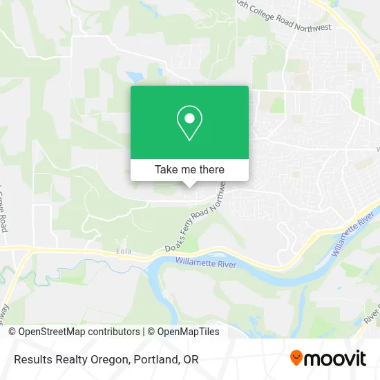 Results Realty Oregon map