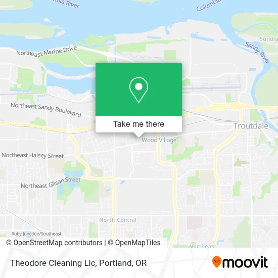 Theodore Cleaning Llc map