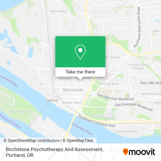 Birchstone Psychotherapy And Assessment map