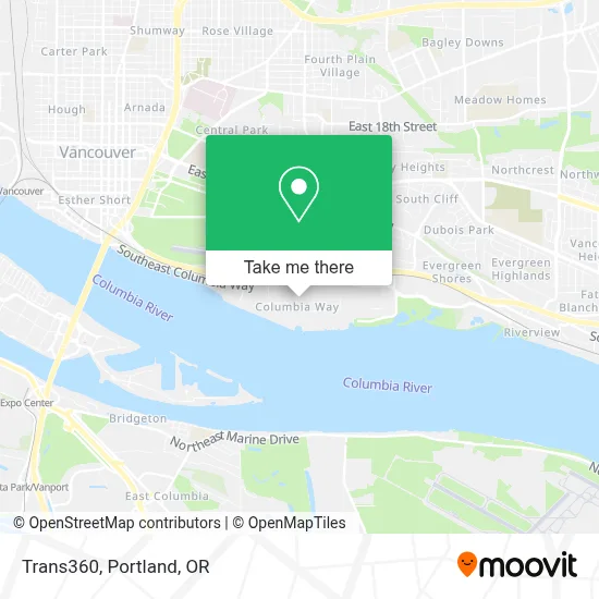 Trans360 map