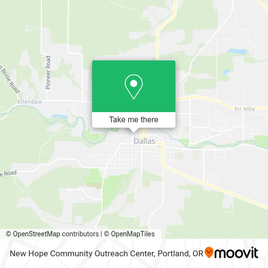 New Hope Community Outreach Center map