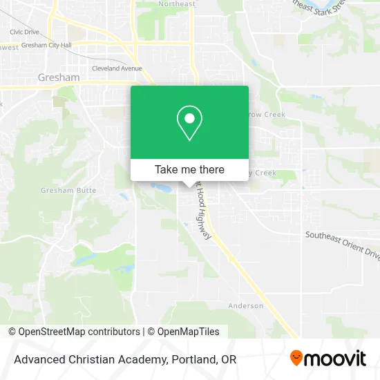 Advanced Christian Academy map
