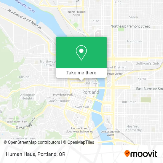 Human Haus map