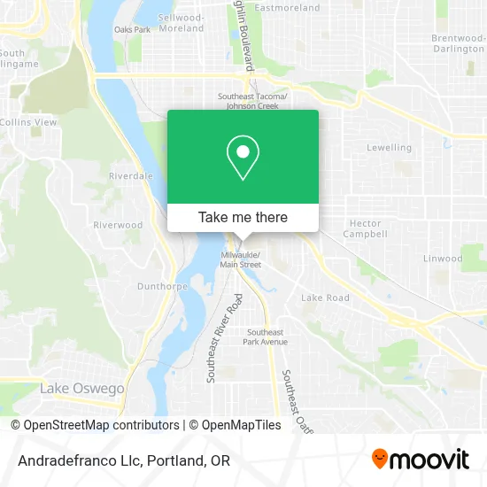 Andradefranco Llc map
