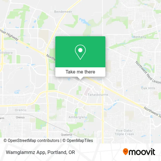 Wamglammz App map