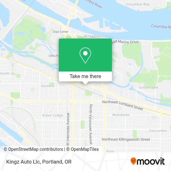 Kingz Auto Llc map