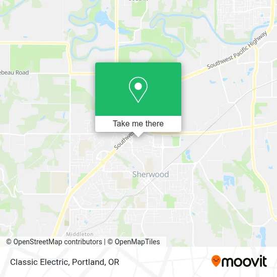 Classic Electric map