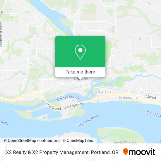 X2 Realty & X2 Property Management map